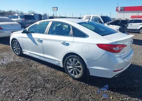 2016 Hyundai Sonata Sport from USA, damaged, VIN 5NPE34AF3GH279335